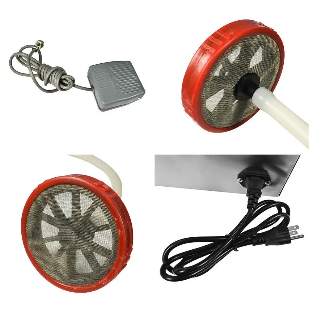 

110V 17L/min Automatic Liquid Filling Machine Quantitative Numerical Control Bottle Filling Machine Filler