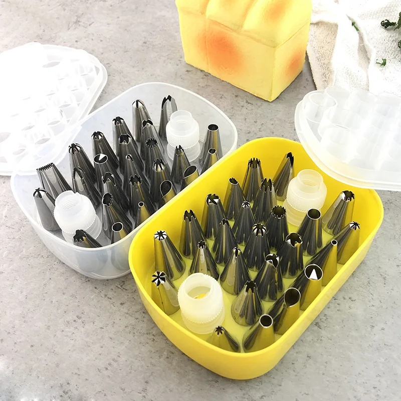 

25 piece set of 430 stainless steel cake embossing nozzle set embossing head embossing tools baking tools cake decorating tools