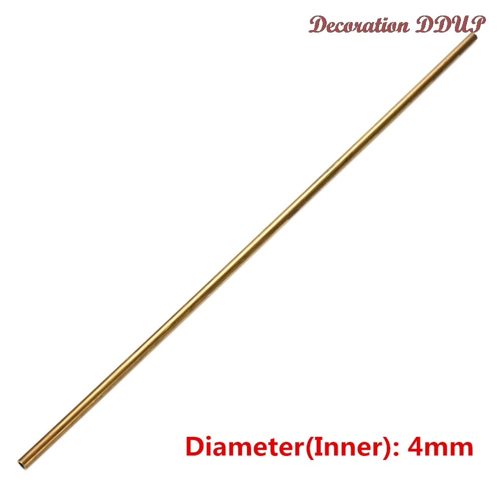 1PC Brass Tubes Pipe Tube Diameter 2mm/3mm/4mm/5mm Length 300mm Long 0.45mm Wall Cutting Tool Parts | Инструменты