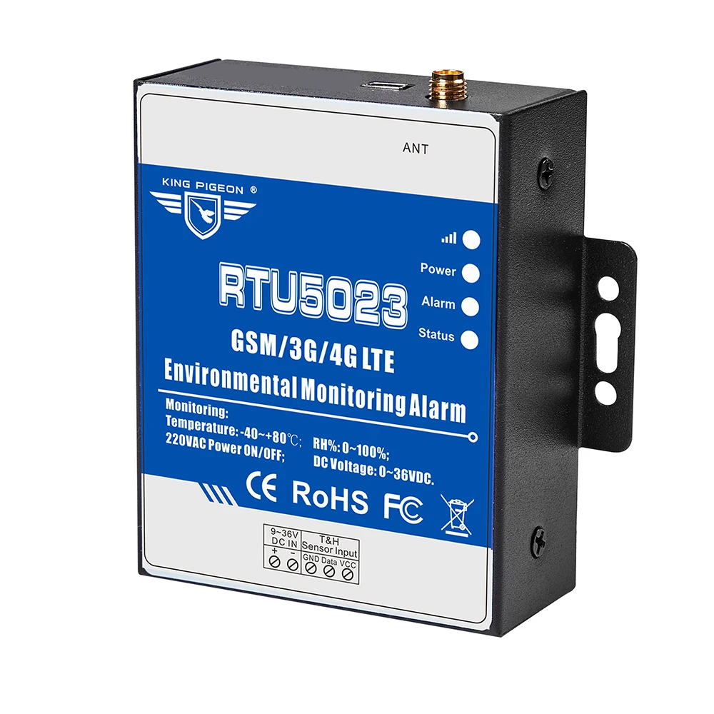 Сигнал переменного/постоянного тока King голубь RTU5023 GSM 4G RTU Оповещение об Утере