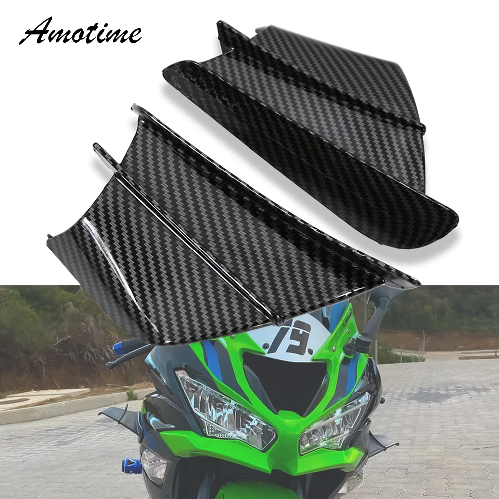 Комплект крыльев для мотоцикла спойлер KAWASAKI Ninja H2 H2R Yamaha BWS RS JOG JOE GP | Автомобили и