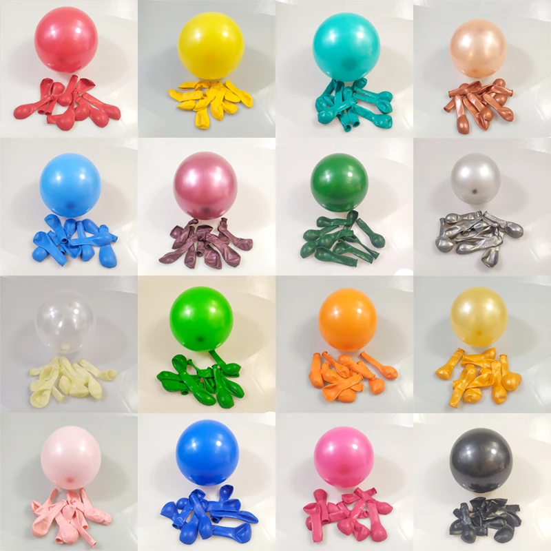 

100pcs Balloon Wholesale 5/10inch Thick Latex Balloons Wedding Party Decoration Inflatable Helium Baloon Baby Shower Globos Toy