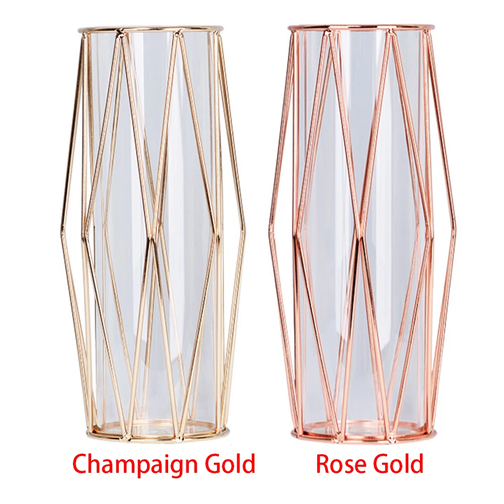 Прозрачная Роскошная Скандинавская для дома и офиса простой Настольный букет