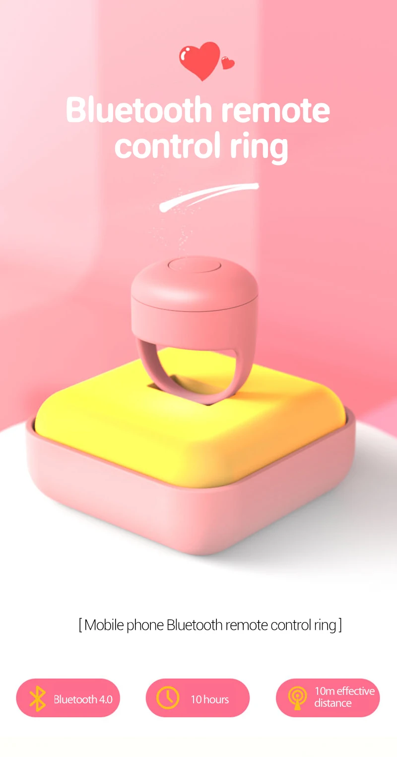 Bluetooth-совместимое устройство для контроля видео новая модель кольцевое