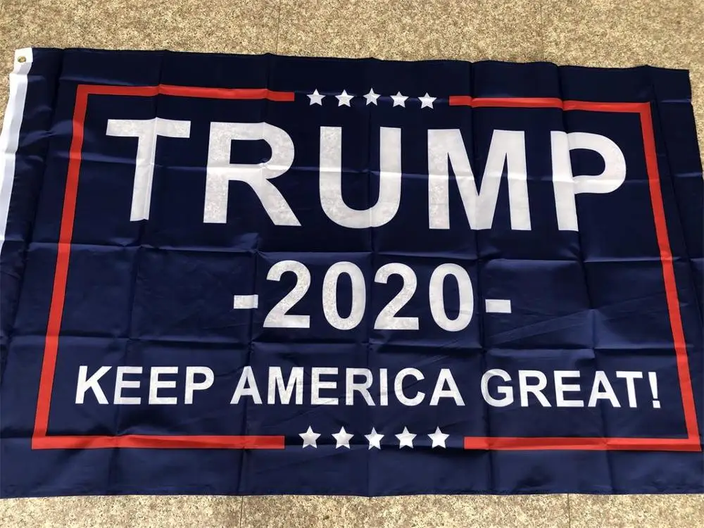 Дропшиппинг флаг Трампа 2020 сохранить Америку большой Дональд президент США 150x90