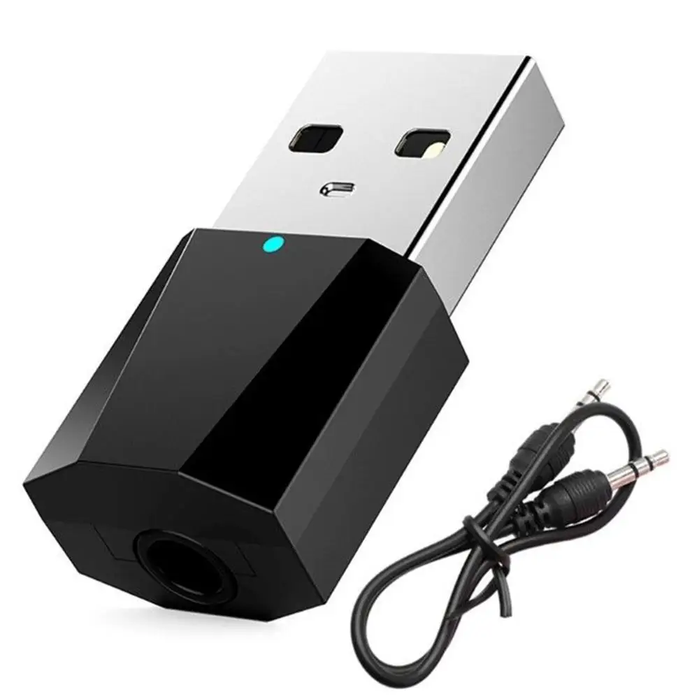 

Bluetooth 5.0 Audio Receiver Transmitter 3 in 1 Mini 3.5mm Jack AUX USB Stereo Music 4 in 1 Wireless Adapter