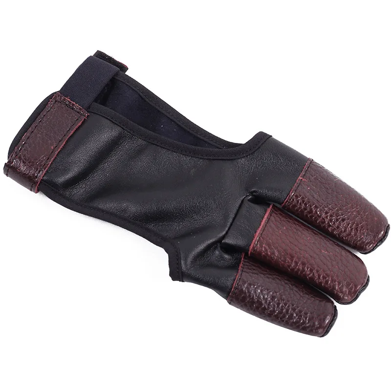 

Archery Gloves Recurve Straight Pull Competitive Protective Gear Bow and Arrow Outdoor Competition Training to Protect Fingers