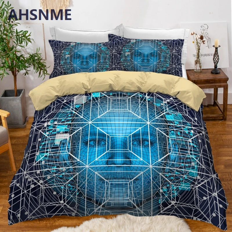 AHSNME комплекты постельного белья с высоким цифровым роботом механический