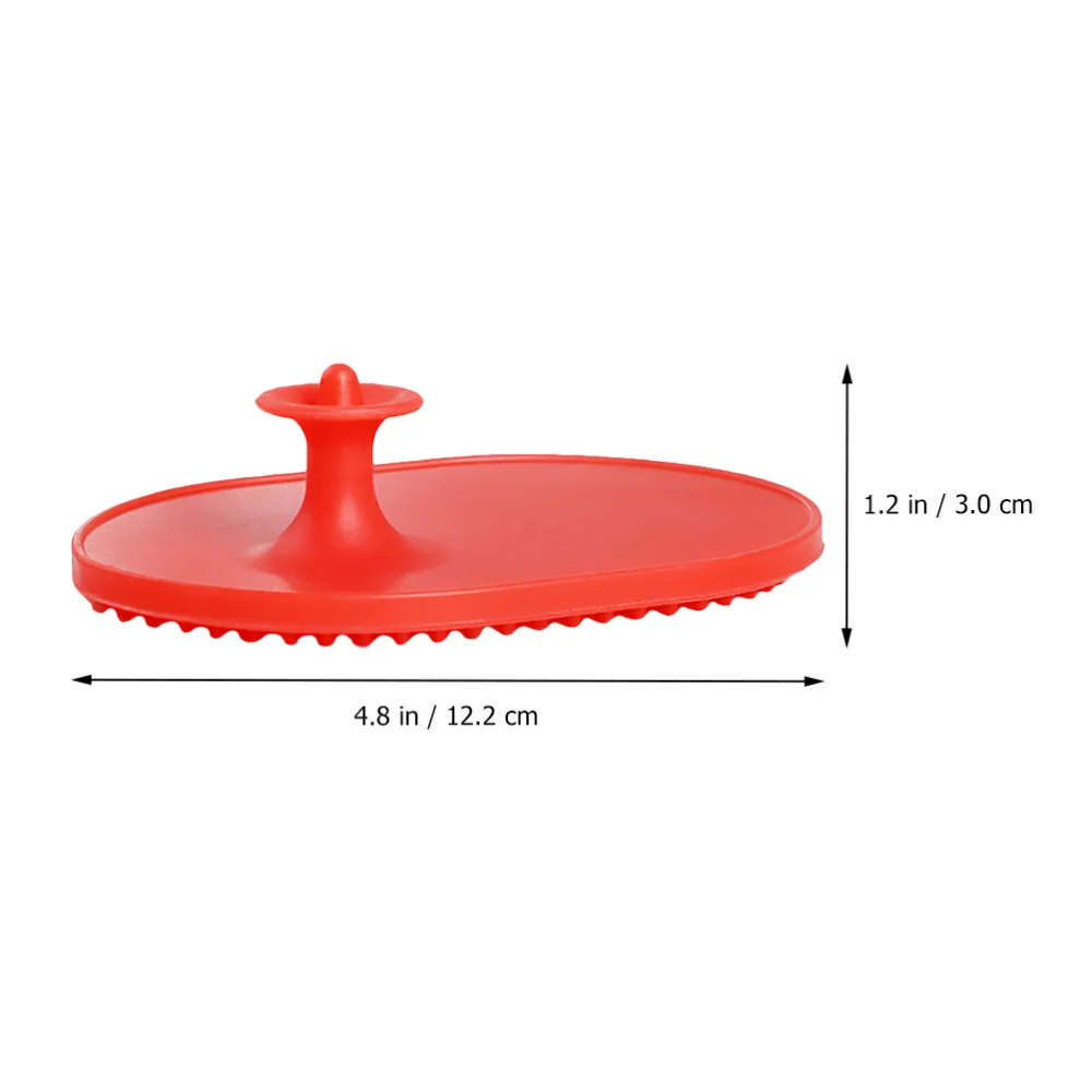 

1pc Practical Body Brush Silicone Body Massager Meridian Brush