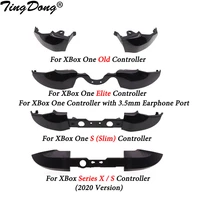 tingdong for xbox one s elite controller rb lb bumper trigger buttons mod kit for xbox series x s gamepad game accessories
