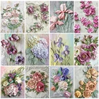 EverShine алмазная живопись, цветок, алмазная вышивка, роза, картина стразы, мозаика 5D, полная выкладка, квадратные стены, искусство