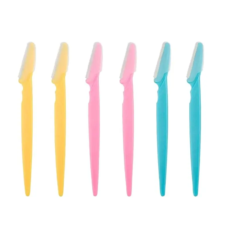 

6PC Professional Eyebrow Trimmer Shaper Shaver Face Hair Remover Sharp Makeup Knife Eyebrow Shaping Makeup Beauty Tools