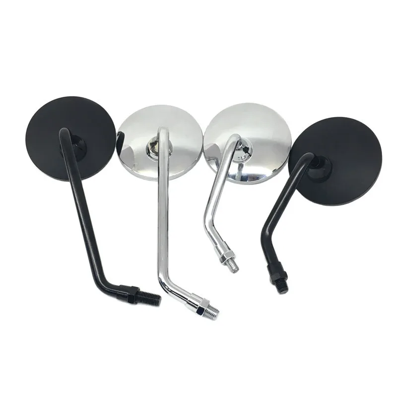 

Universal 10mm Screw Motorcycle Back View Mirror Round Shape Rearview Side Mirrors for BMW K1200S R1200R R1200S R1200ST R1200GS