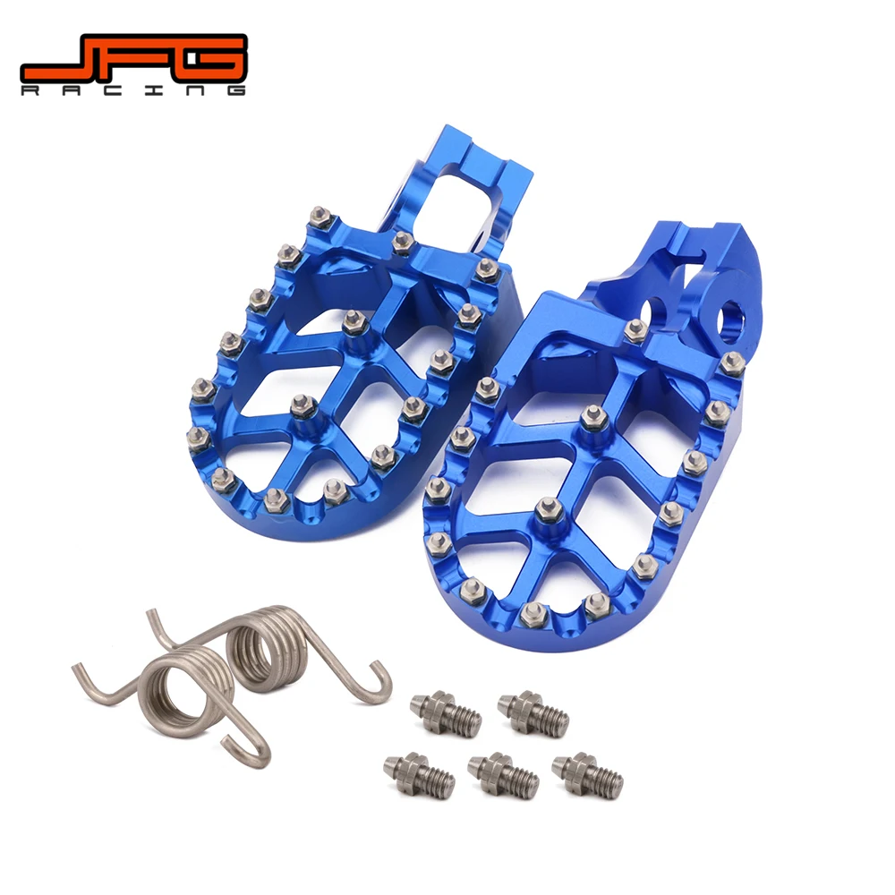 

Motorcycle CNC Foot Pegs Footpegs Rests Pedals For Husqvarna TC85 TC125 FC 250 350 450 TC TE FE TX FX 125 150 250 300 450