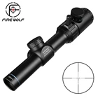 1-4X20 оптические прицелы красный зеленый крест прицел охотничий прицел с креплениями