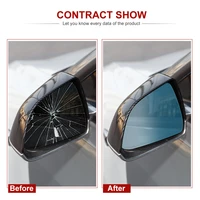 for tesla rearview mirro protect frame cover glass for tesla model 3 accessories rearview mirror cover model 3 model three