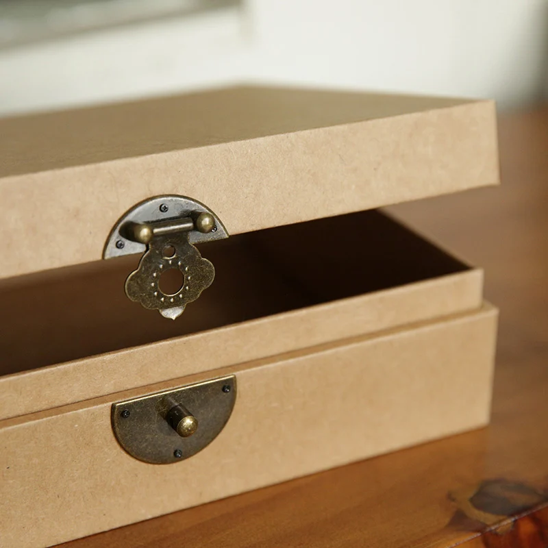 Фотоальбом с ручной росписью винтажные картонные коробки вечерние Ринок