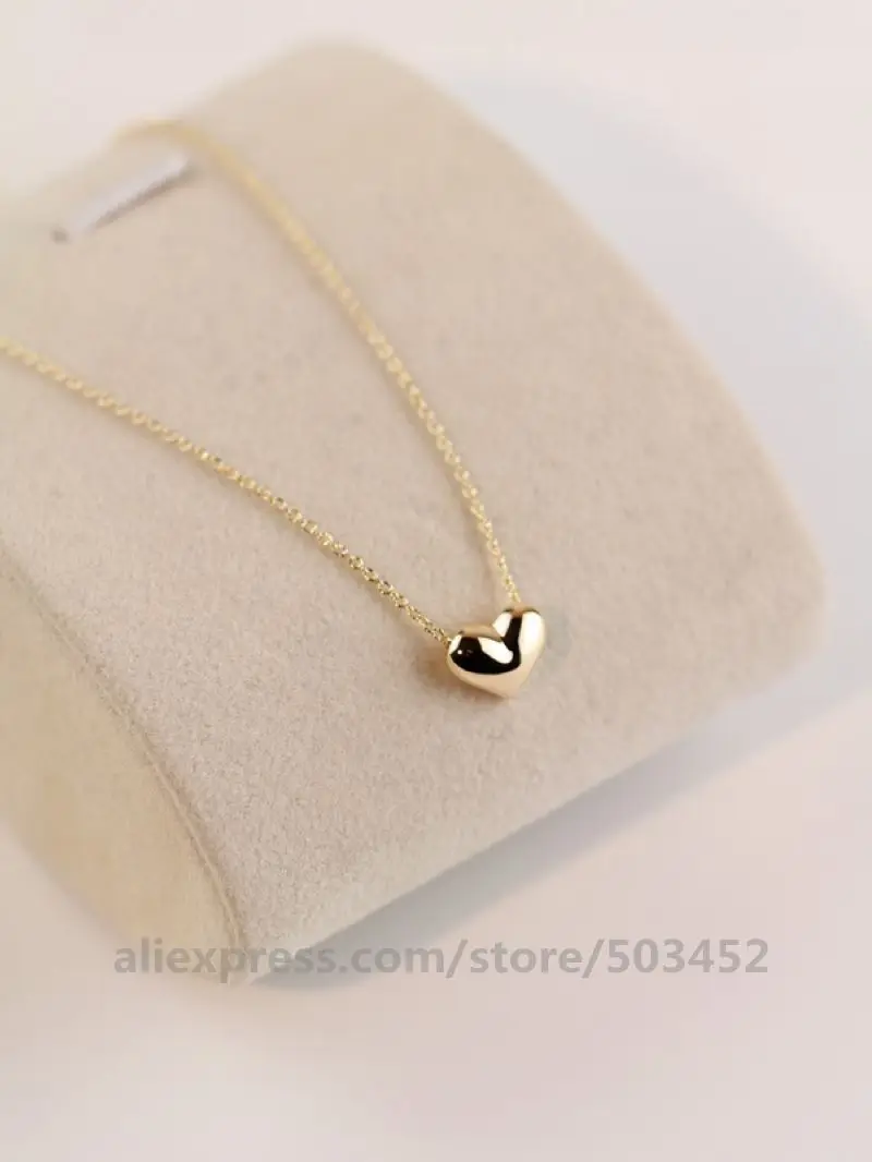 500 шт./лот короткие ожерелья в форме сердца модные подарки для любимых ожерелье