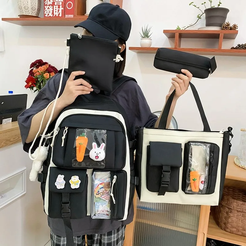 

Набор из 4 шт. женских рюкзаков и сумок для девочек-подростков