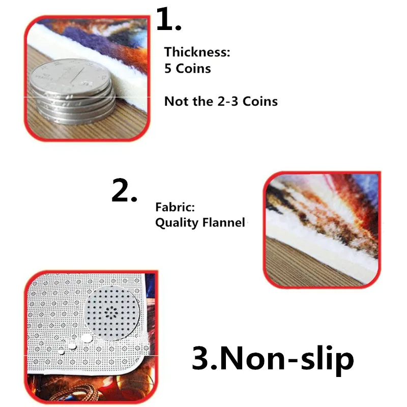 Коврик для дома с изображением кленовых листьев Придверный коврик осенних и