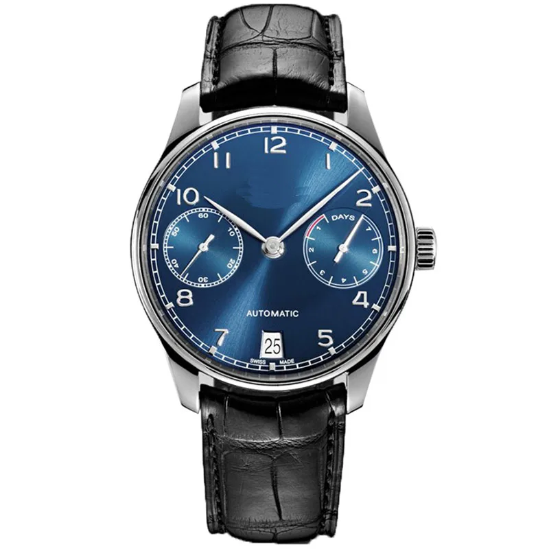 

Luxury Mens Sapphire Glass Men's Automatic Watches Genuine Leather Men Mechanical Watch Top Brand Male Clock Man Wristwatches