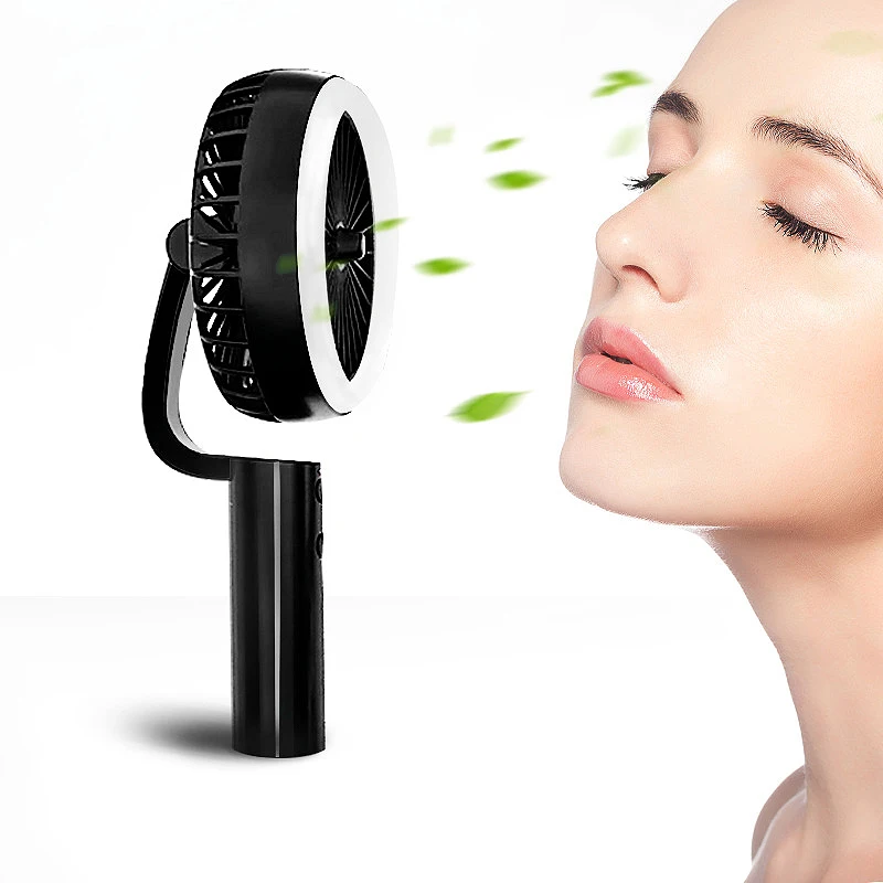 

Mini Handheld UV Fan, Portable 2000MAh Battery LED UV Disinfection Fan, for Travel Office Home Personal Care