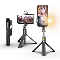 new wireless selfie stick for iphoneandroid foldable handheld monopod shutter remote control expandable mini tripod