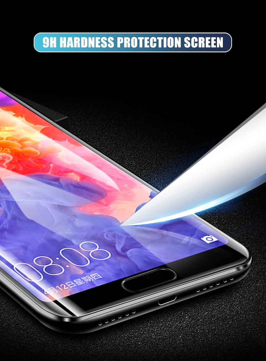 30D Защитное стекло для huawei P30 Lite P20 Pro P10 Plus Защитное стекло для huawei Nova 3 3e 3i Закаленное стекло пленка