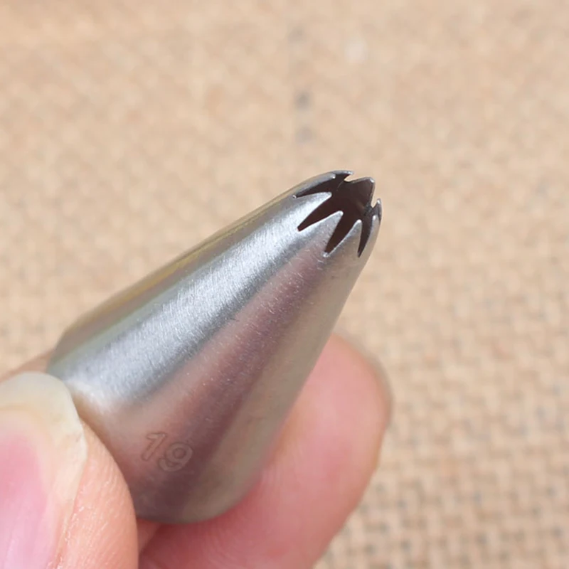 Насадка из нержавеющей стали #19 насадка для торта Кондитерская помадка|Формы