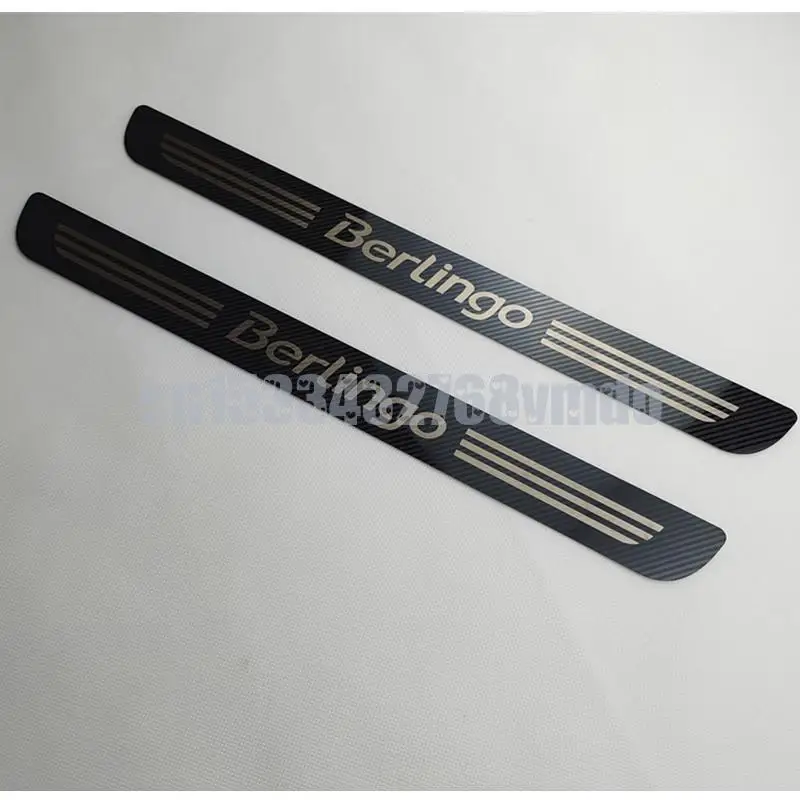 

Чехол для порога двери из нержавеющей стали для Citroen Berlingo B9 MK2 Ii 2008 - 2019