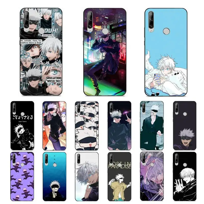 

MaiYaCa Anime Jujutsu Kaisen Gojo Satoru Phone Case for Huawei Y 6 9 7 5 8s prime 2019 2018 enjoy 7 plus