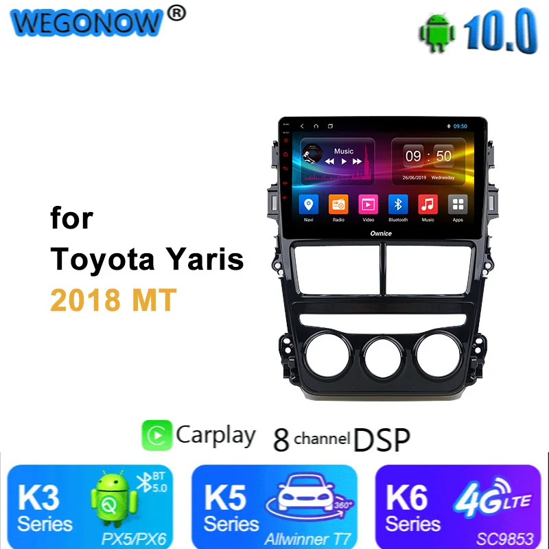 Ownice Android 10 Восьмиядерный 64G 4G Автомобильный dvd-плеер Авто радио GPS LTE 360 панорама DSP
