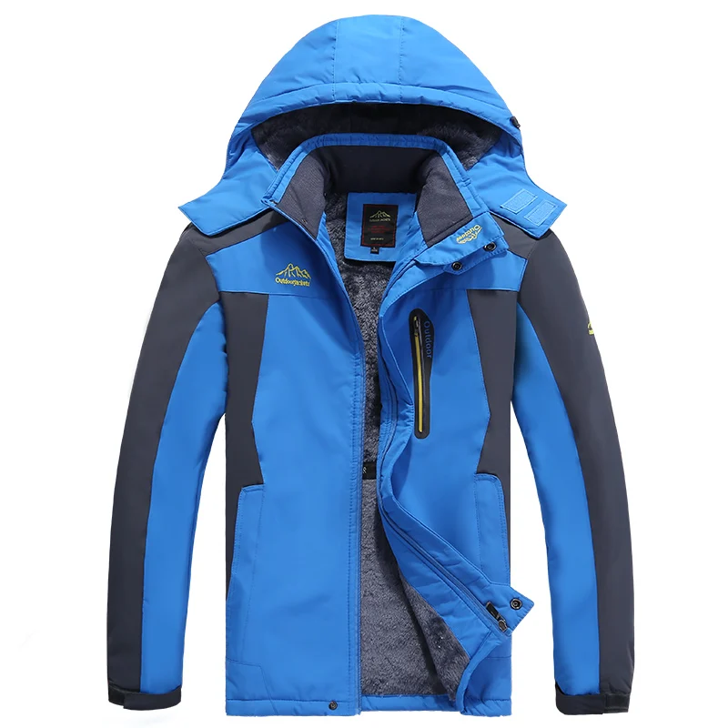 

Autumn and Winter Men's Jackets Windproof, Waterproof, Breathable Sportswear Soft Shell Lovers Windbreaker Jacket Men