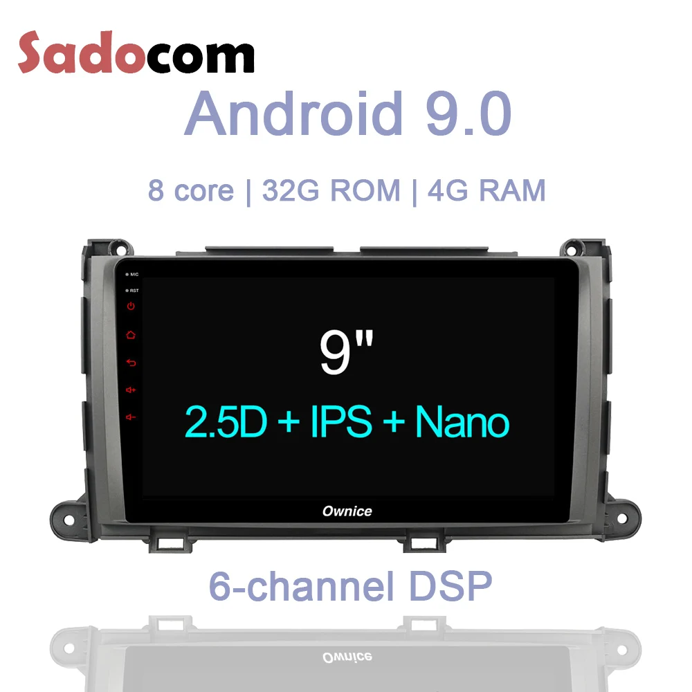DSP Android 9 0 32 ГБ 4 ОЗУ автомобильный dvd плеер gps карта беспроводное радио Wi Fi OBD DVR