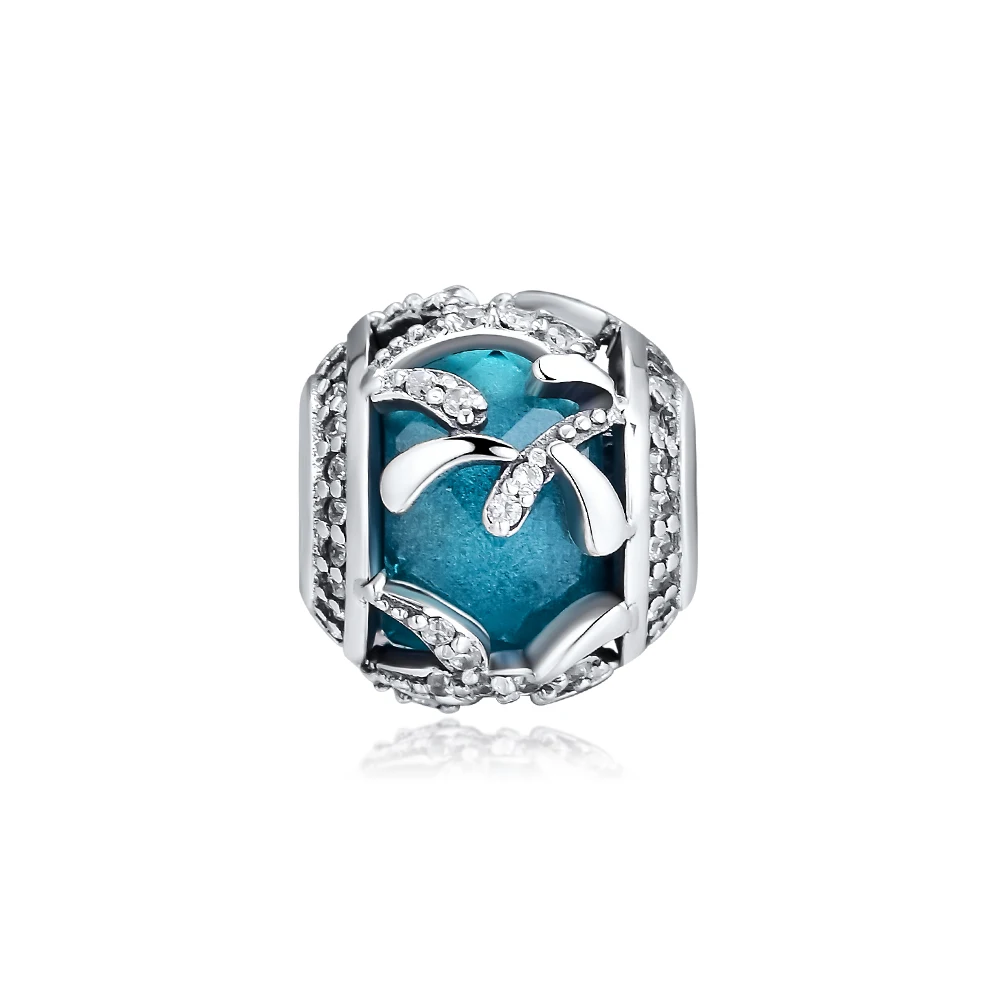 CKK Beads 100% 925 пробы серебряные подвески в форме слезы подходят для женских