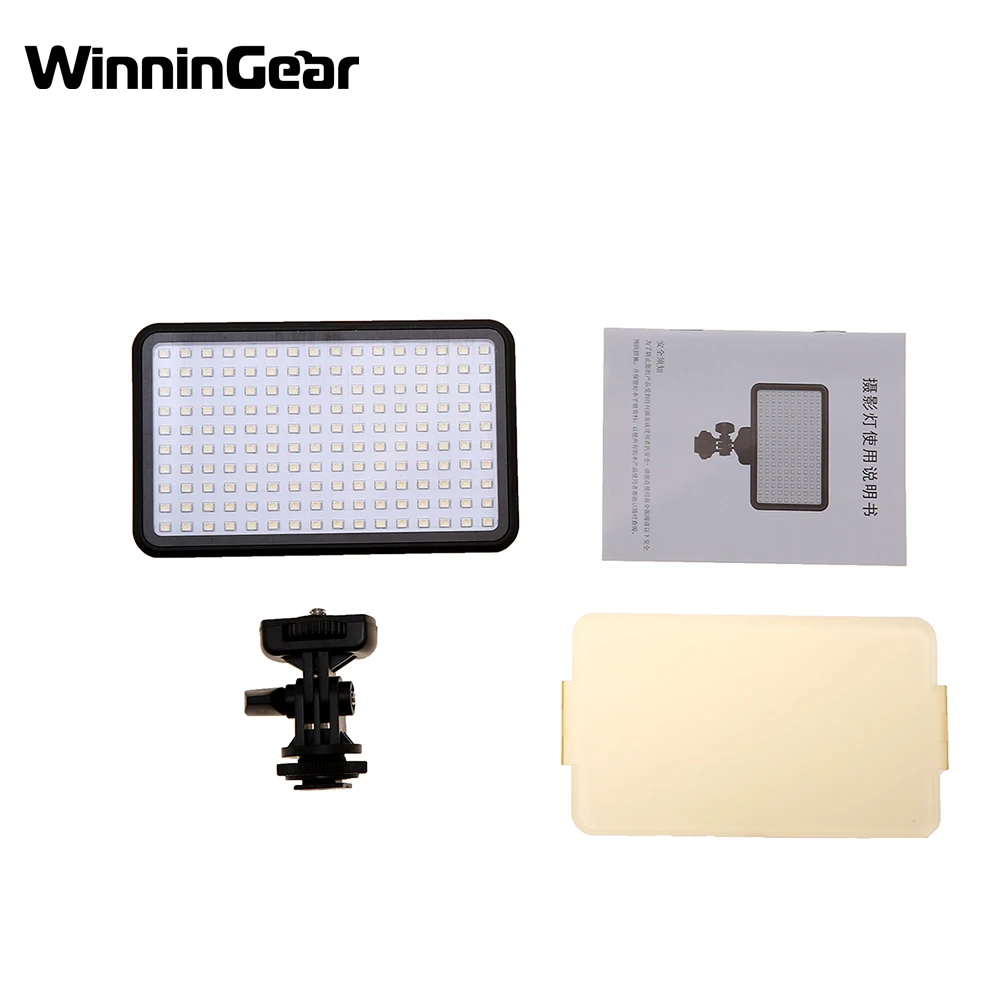PAD160 LED Video Light 6000K Dimmable Fill in Panel for DSLR ILDC Cameras Stand Small Product Portrait Photograp | Электроника