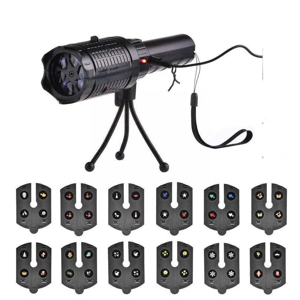 

Christmas Projection Lights Outdoor Waterproof Ground Light Lawn Lighting Garden Light Courtyard LED Landscape Spotlight Tr Z8R5