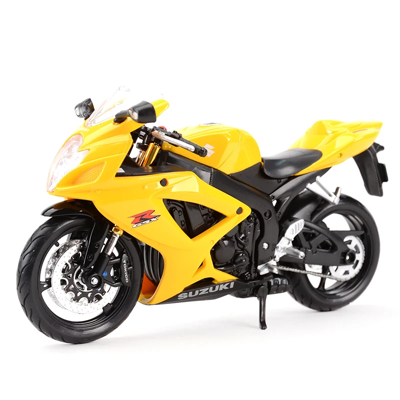 GSX-R600 Maisto 1:12 R nineT Scermber R1200GS Ninja H2R 1199 1290 Super Duke R S1000RR Z900RS YZF-R1 литой под давлением сплав модель мотоцикла Игрушка - Цвет: GSX-R600