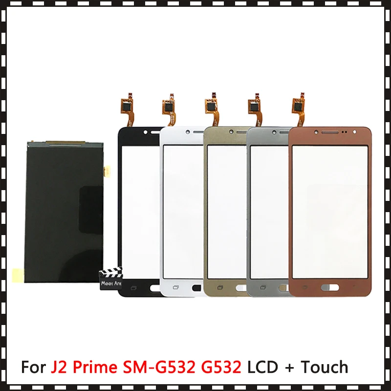

ЖК-дисплей с дигитайзером сенсорного экрана, для Samsung Galaxy J2 Prime, G532, экран 5 дюймов, новый, высокое качество