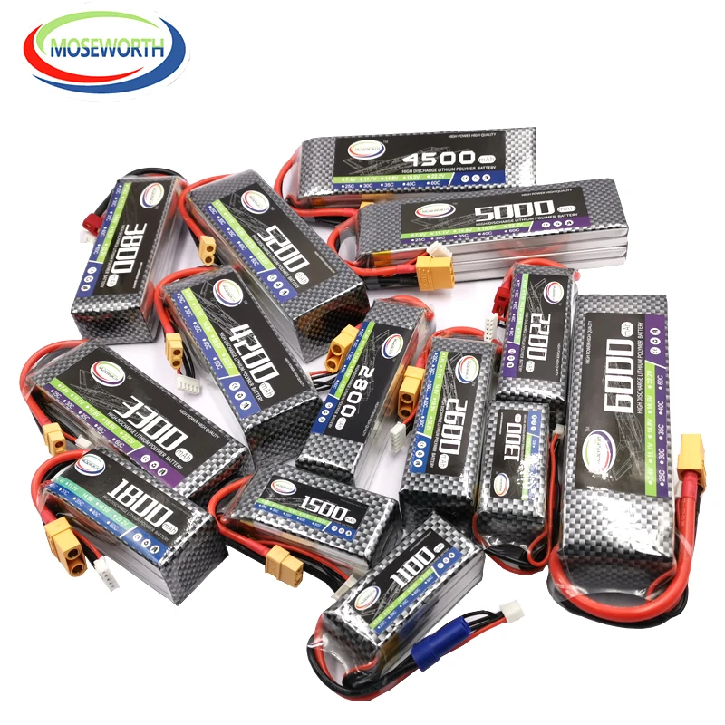 4S 14 8 V 4500 мА/ч 25C 35C 60C RC батареи LiPo Батарея для Квадрокоптер с дистанционным