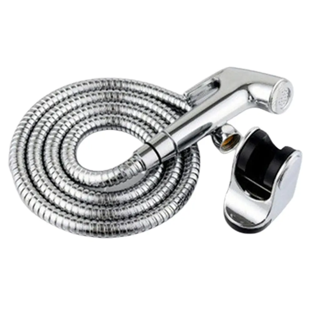 

Handheld Toilet Bidet Shower Sprayer Hose Holder Wall Bracket Set Bidet Sprayer Spray Bidet Health Clean Kit