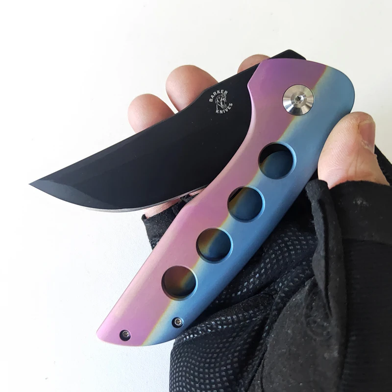 Тактический карманный складной нож дракон с титановой ручкой | Инструменты