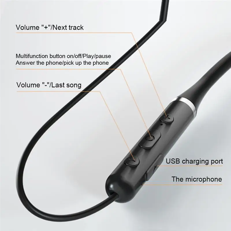 

Lenovo XE05 Bluetooth5.0 Wireless Headset Waterproof Sport Earbud With Noise Cancelling Mic Magnetic Neckband Earphones