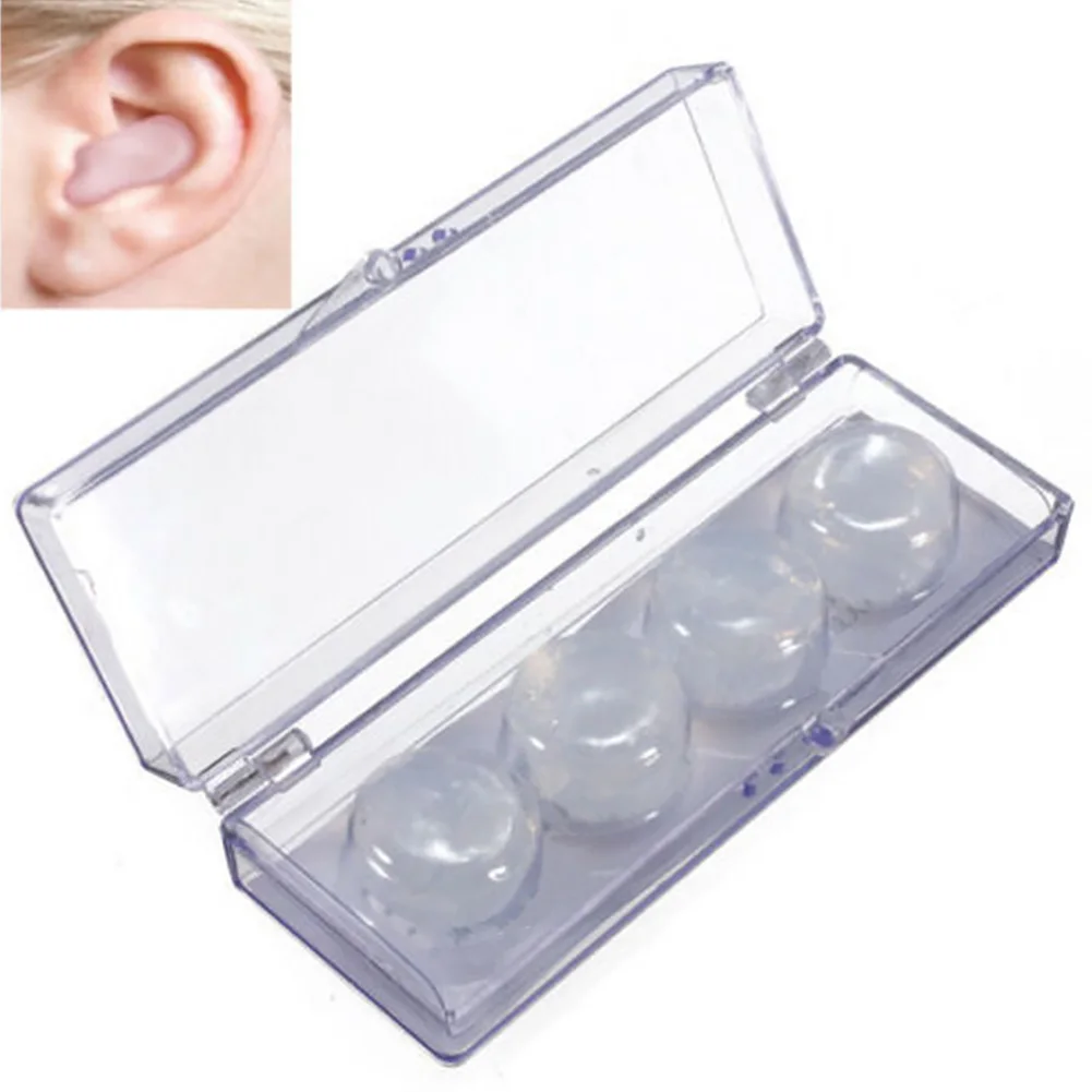 4 шт./компл. спортивного плавания сна пловцов Дайвинг беруши Шум снижения Удобная