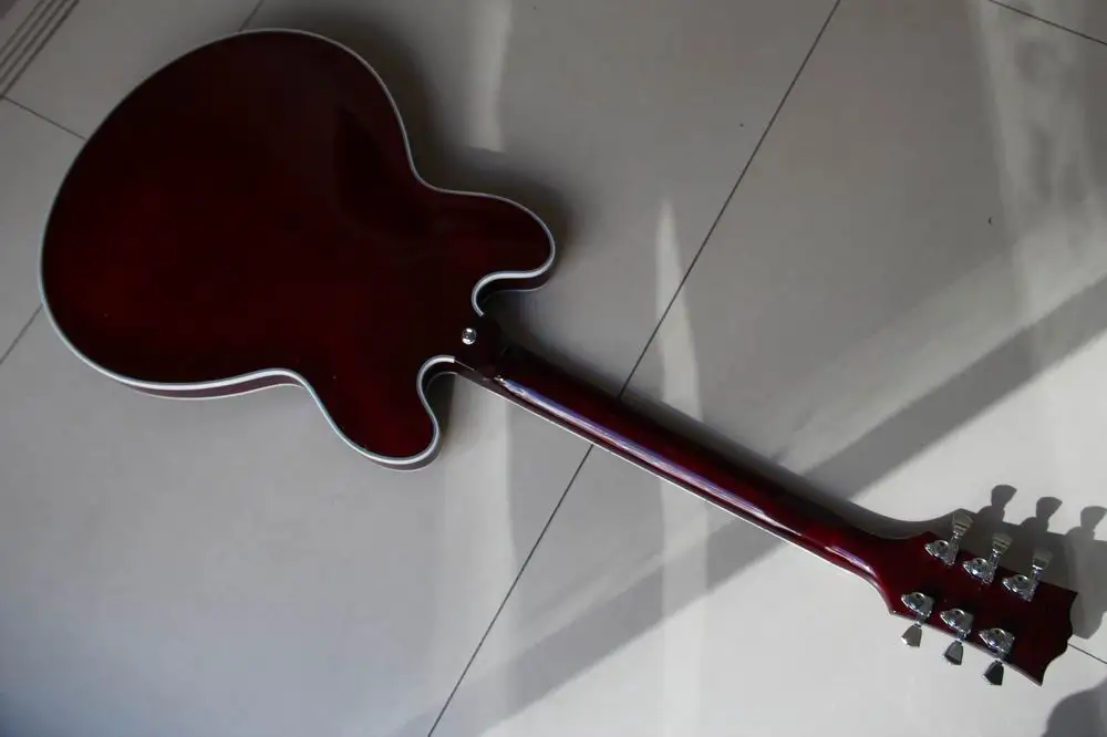 Оптовая продажа производители гитар под заказ полуполая электрогитара jazz модель