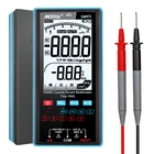 Цифровой мультиметр MESTEK DM97S с цветным ЖК-дисплеем, 9999, постоянный ток, переменный ток, конденсатор напряжения, Ом, диод, NCV, Гц, тестер, цифровой мультиметр DMM