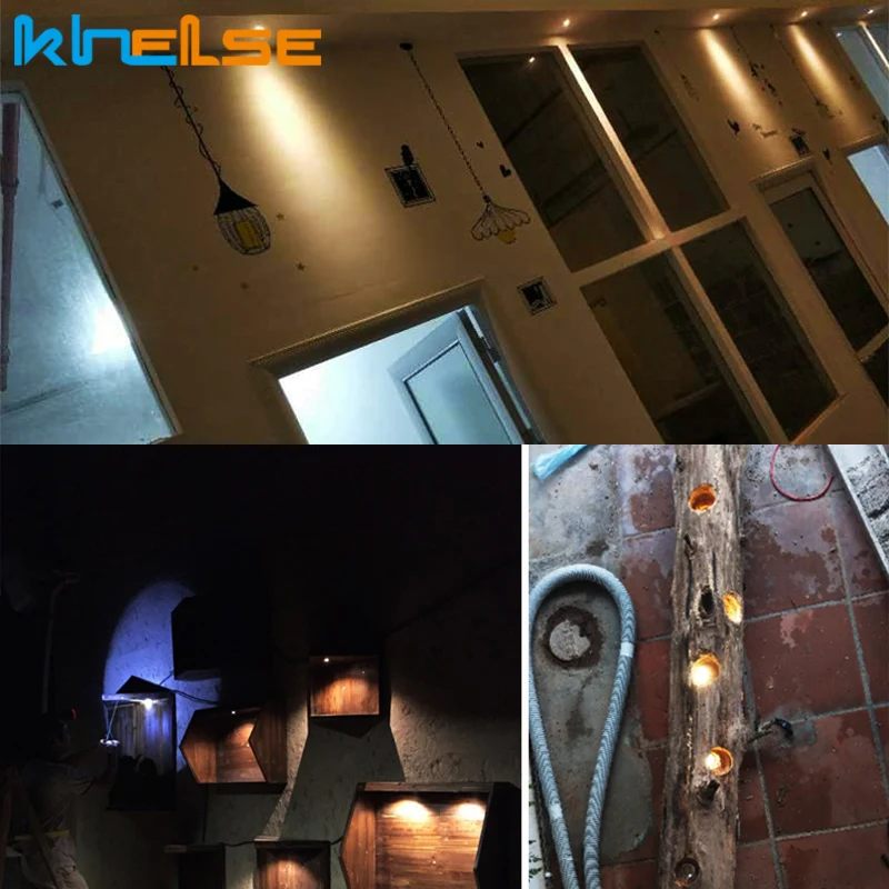 Встраиваемый светодиодный мини светильник IP65 12 В водонепроницаемый точечный