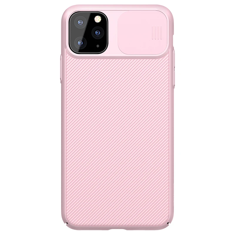 Для iPhone 11 Pro Max чехол Nillkin CamShield слайд-камера защитный чехол для iPhone 11 Pro Защита объектива конфиденциальность чехол s - Цвет: Pink