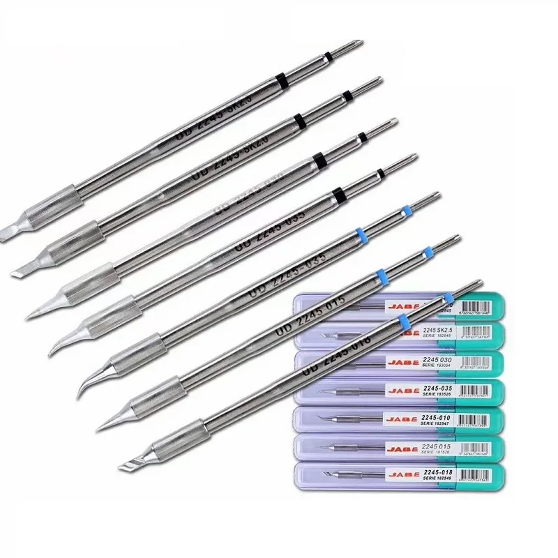 MasterXu JABE UD 1200 наконечников стандартной паяльной станции острые кривые лезвия для Прыгающего провода ремонт кнопки домой распознавание лица гибкий ремонт