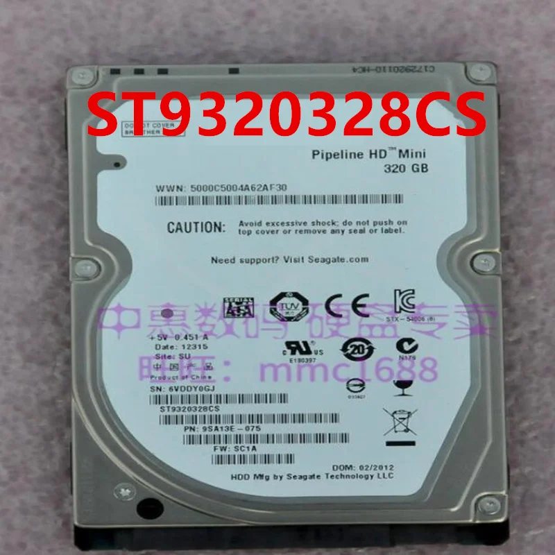 Почти новый оригинальный HDD для Seagate 320 ГБ 2 5 дюйма 16 Мб SATA 5400 об/мин ноутбука ST9320328CS